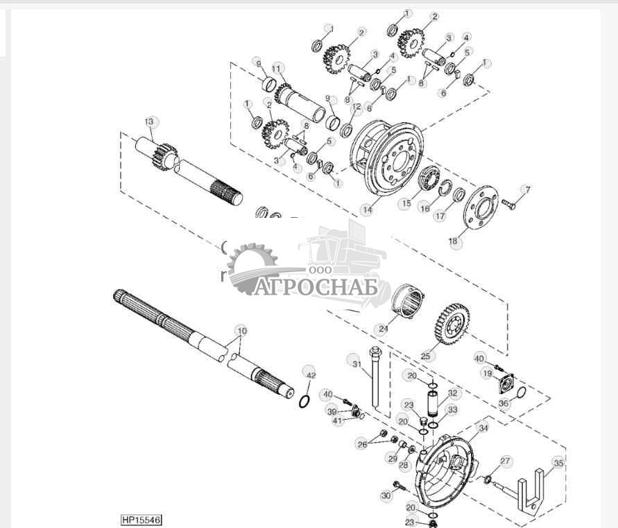 Reverser Gear Box (Standard) 9550 (700201 